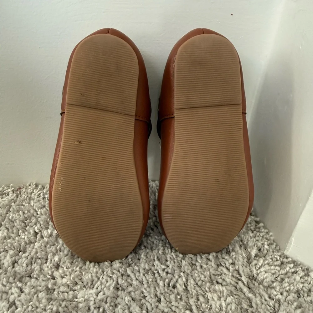 Felix and Flora Brown Mary Jane Kids Dress Shoes